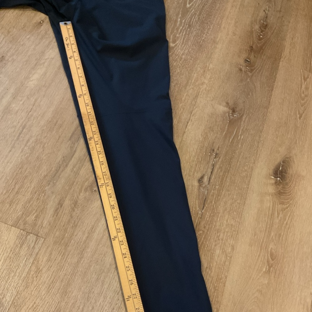 Lululemon - Commission Classic Fit Flat Front Pants - Navy Blue - Men’s 32x32 - Picture 9 of 16